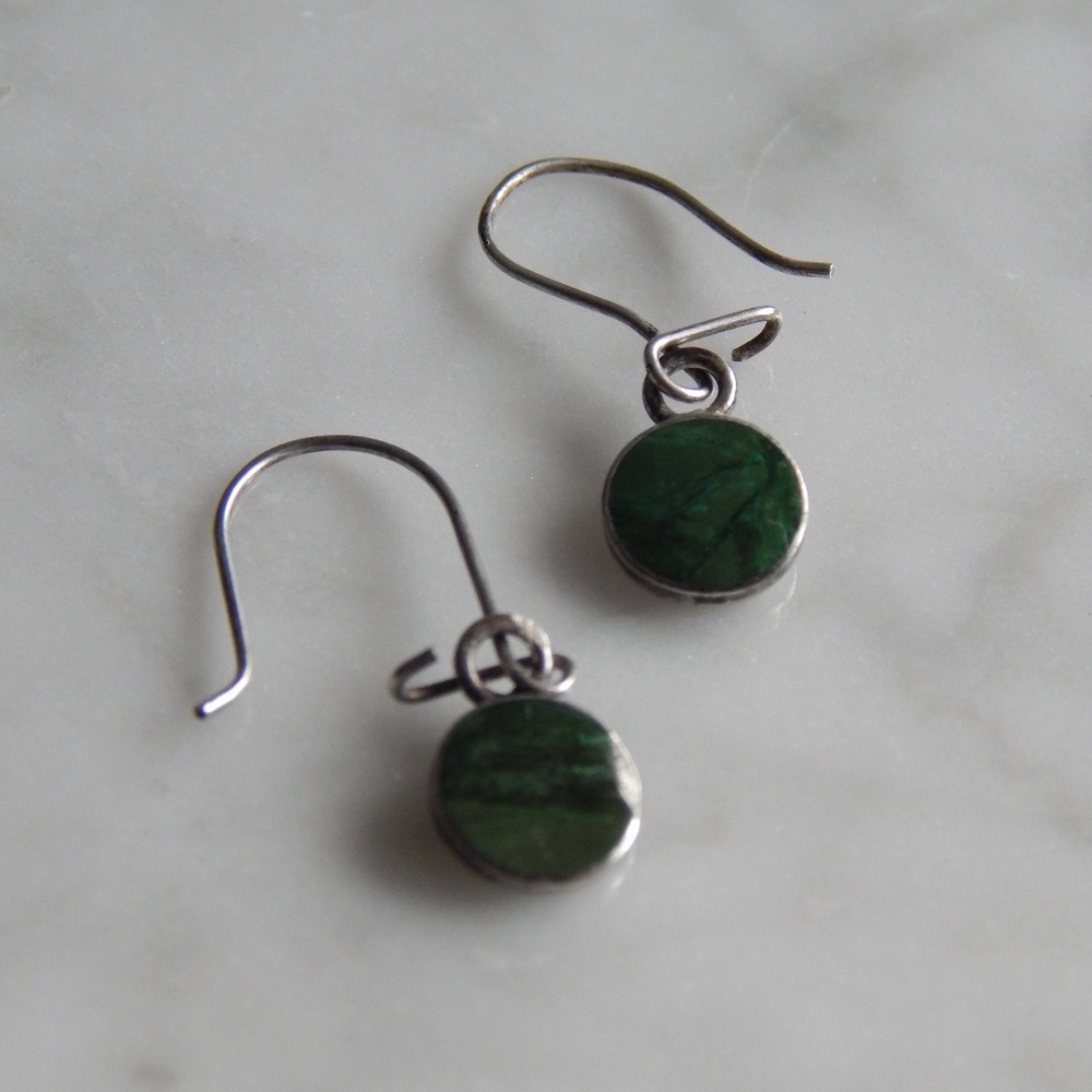 Sterling Silver Stone Dangles